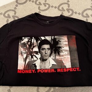 Unisex scarface tshirt, size medium